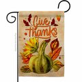 Patio Trasero 13 x 18.5 in. Squash Giving Garden Flag with Fall Thanksgiving Double-Sided  Vertical Flags PA3875718